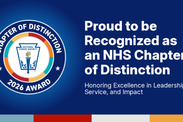 Rolling Hills Preparatory NHS Chapter Wins National Award: Named a 2026 Chapter of Distinction